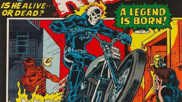 Marvel Spotlight #5 featuring Ghost Rider, Marvel Comics 1972.