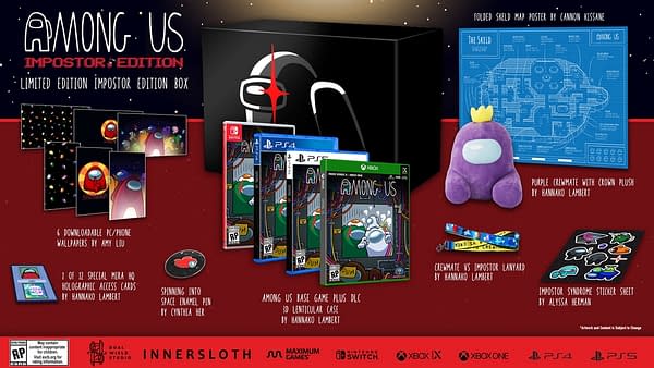 Three New Among Us Collector's Editions Revealed For 2021