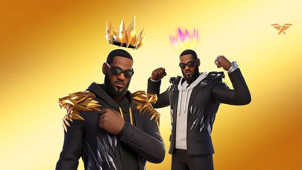 A look at The King as he appears in Fortnite, courtesy of Epic Games.