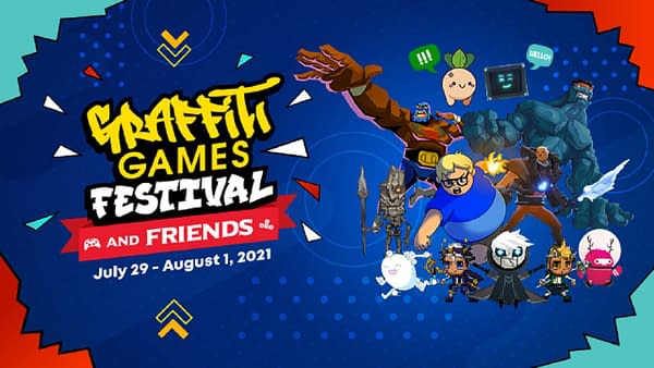 The festival will kick off on July 29th and run for four days straight. Courtesy of Graffiti Games.