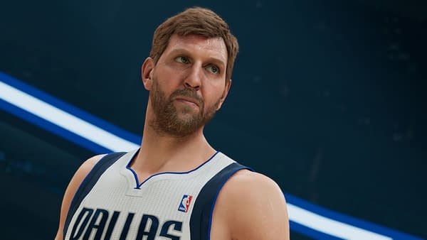 Come on, Dirk! You're on one of the covers, smile a little! Courtesy of 2K Games.