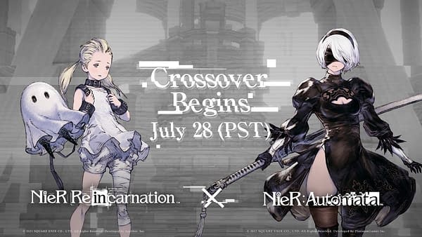 This special NieR crossover event will take place on opening day, courtesy of Square Enix.
