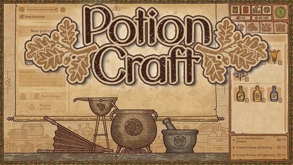 What kind of an alchemist will you be in Potion Craft? Courtesy of tinyBuild Games.