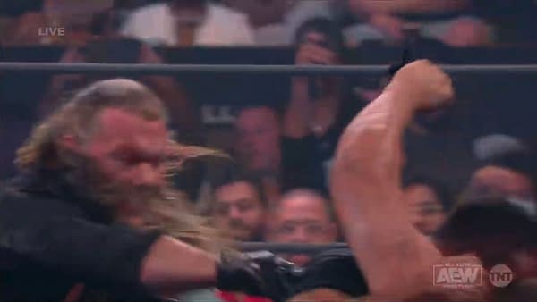 Fan Who Tried to Enter AEW Dynamite Ring Got The Fist of Jericho