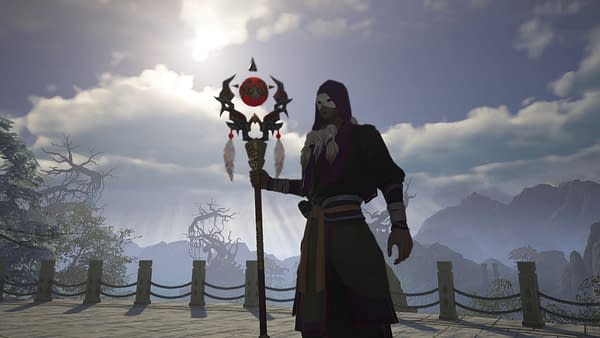 Undead Daoist in Swords Of Legends Online, courtesy of Gameforge.