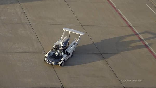 Professor Stefan Klein, Agent Of SHIELD, And His Flying Car