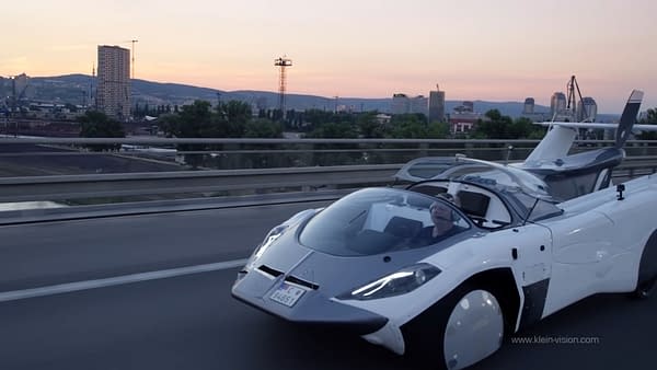 Professor Stefan Klein, Agent Of SHIELD, And His Flying Car