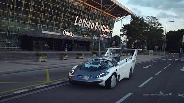 Professor Stefan Klein, Agent Of SHIELD, And His Flying Car