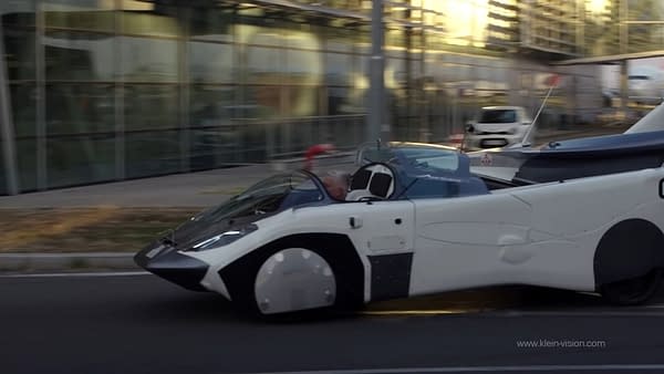 Professor Stefan Klein, Agent Of SHIELD, And His Flying Car