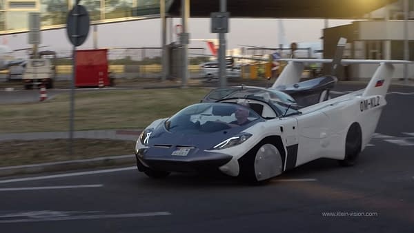 Professor Stefan Klein, Agent Of SHIELD, And His Flying Car