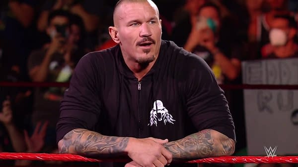 Randy Orton appears on WWE Raw, and he's sporting jarring new facial hair