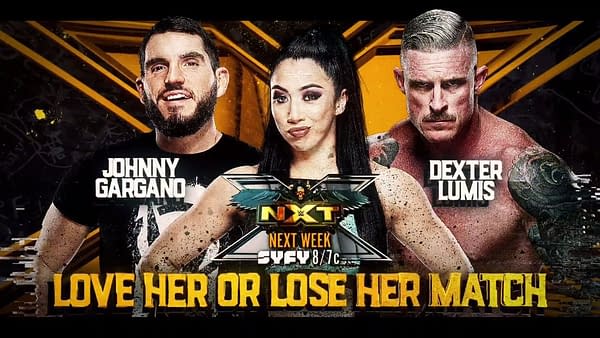NXT Preview- Gargano vs Lumis In A Love Her Or Leave Her Match