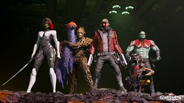 Time to rock out with Marvel's Guardians Of The Galaxy, courtesy of Square Enix.