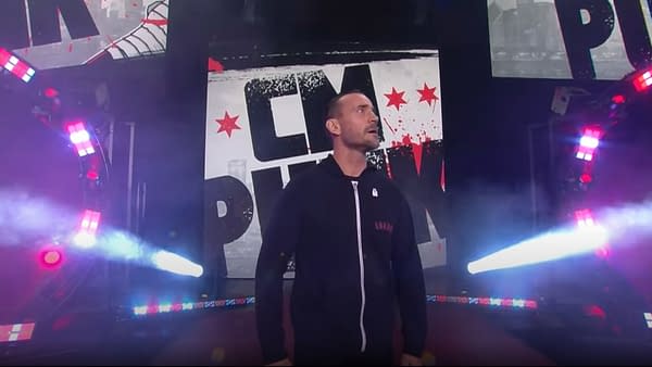 CM Punk Soaks in the disrespectfully loud Chicago Crowd in the United Center for AEW Rampage: The First Dance