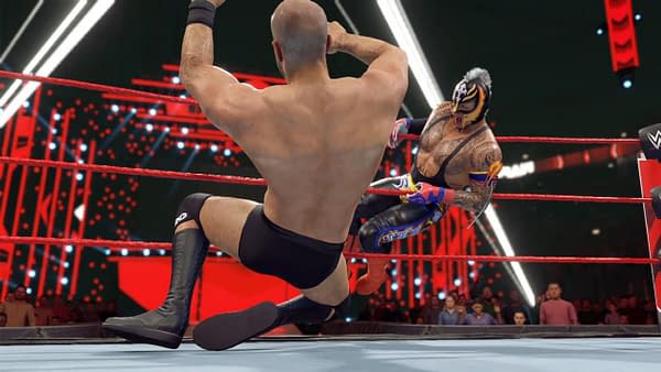 A preview of WWE 2K22 that aired during Wrestlemania in April, courtesy of 2K Games.