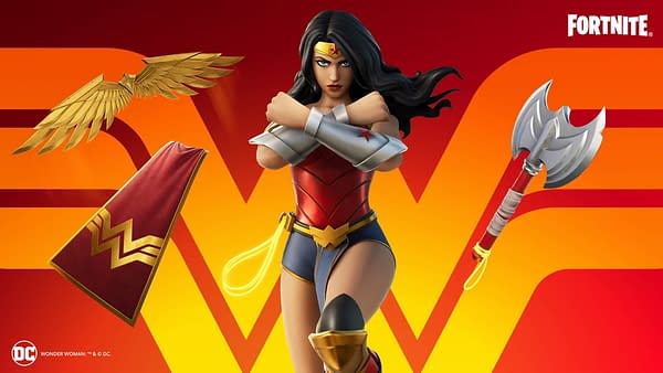 Wonder Woman Dives Into Fortnite For Latest Event