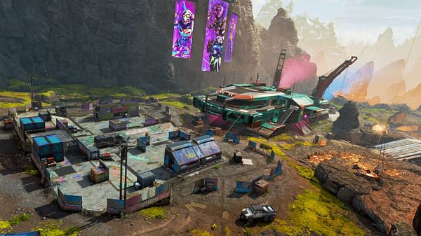 A look at the Rampart Town Takeover in Apex Legends, courtesy of Respawn Entertainment.