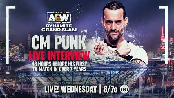 AEW Dynamite Grand Slam: CM Punk speaks ahead of his match on Rampage