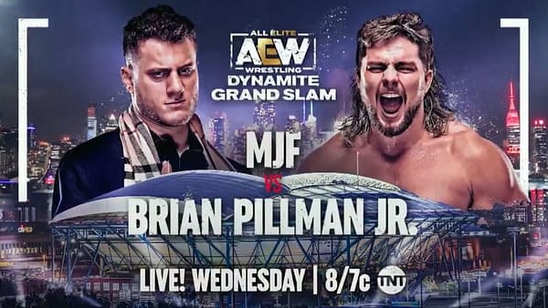 AEW Dynamite Grand Slam: Brian Pillman Jr. looks for revenge against MJF for all his shit talking