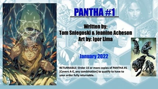 Dynamkte Launch Pantha #1 and Hell Sonja #1 In January