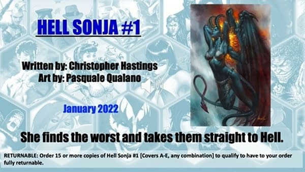 Dynamkte Launch Pantha #1 and Hell Sonja #1 In January