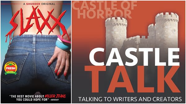 SLAXX Poster and Castle Talk Logo. Images Used With Permission. 