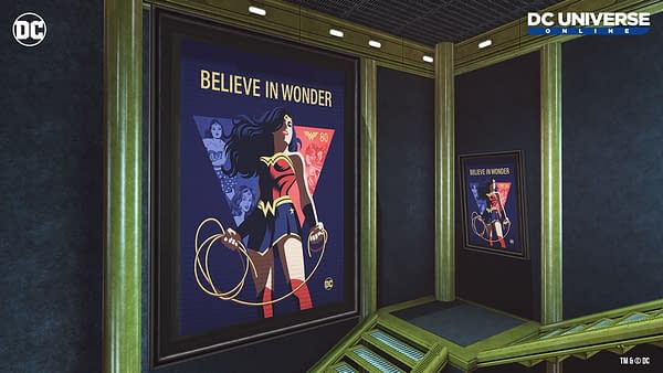 Wonder Woman's 80th Anniversary Poster (small and large), courtesy of Dimensional Ink.