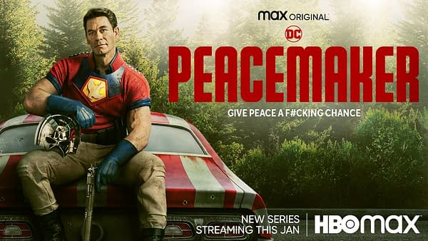 Peacemaker Wants You to Give Peace a F***ing Chance in New Key Art