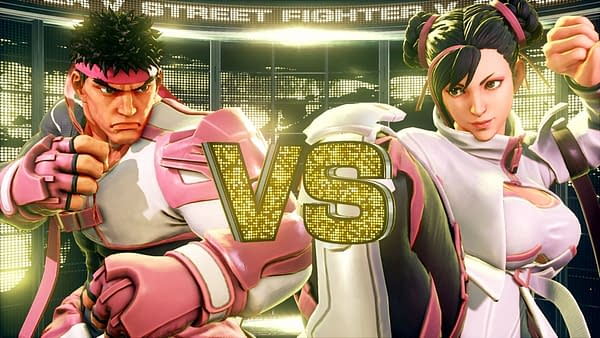 Street Fighter V Reveals New Outfits Supporting Breast Cancer Research
