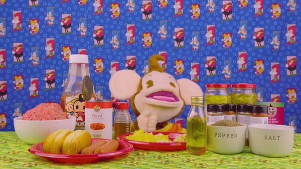 I mean, come on, its a puppet making food! Courtesy of SEGA.
