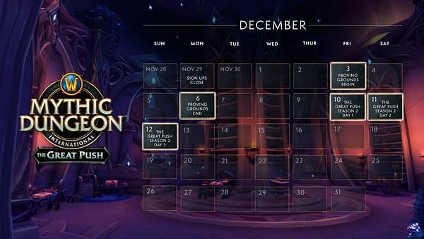 World Of Warcraft's The Great Push Season 2 Will Launch In December