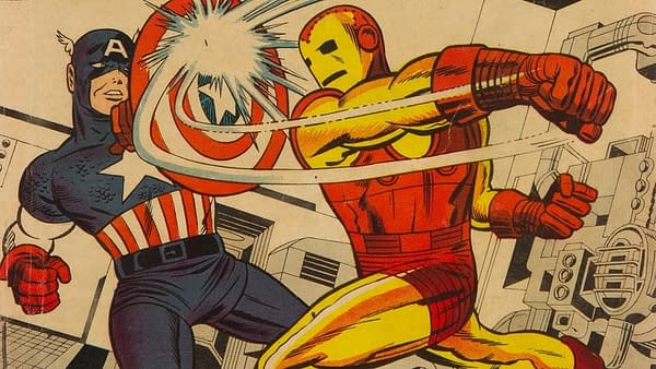 Tales of Suspense #58 (Marvel, 1964), Captain America vs Iron Man.