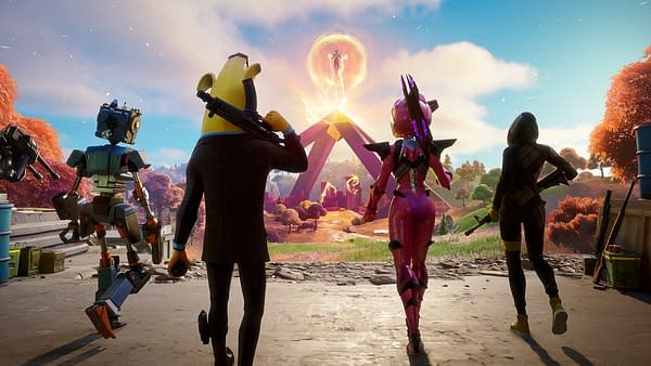 Things are finally coming to a head in Fortnite, again. Courtesy of Epic Games.