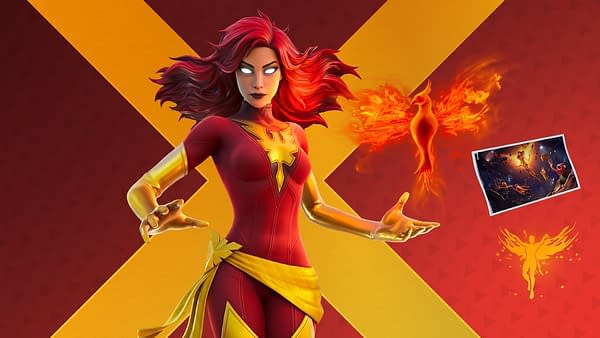 The Dark Phoenix Drops Into Fortnite To Burn Everything