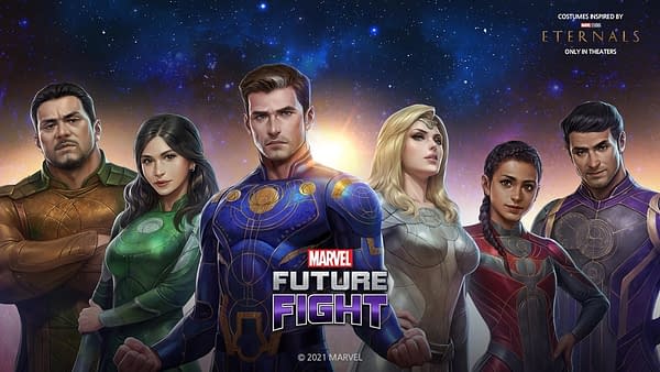A look at all of the Eternals who have been added to the game, courtesy of Netmarble.