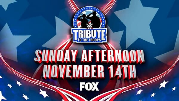 WWE Tribute to the Troops Set for November 14th on Fox