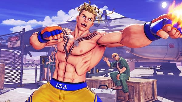 A look at Luke ready to go against anyone in Street Fighter V, courtesy of Capcom.