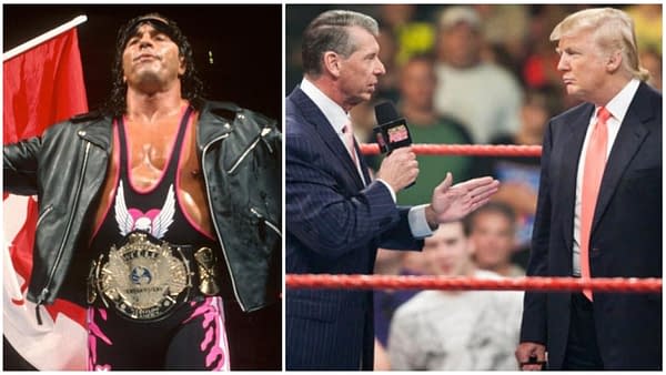Bret Hart Would Wrestle Donald Trump With Vince McMahon As The Ref