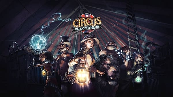 Promo artwork for Circus Electrique, courtesy of Zen Studios.