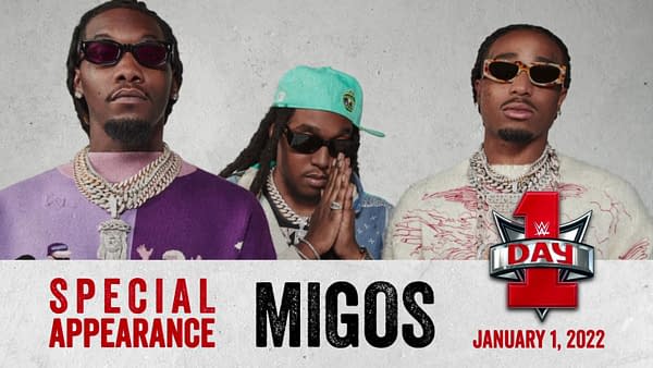 Rap Group The Migos to Appear at WWE Day 1 PPV