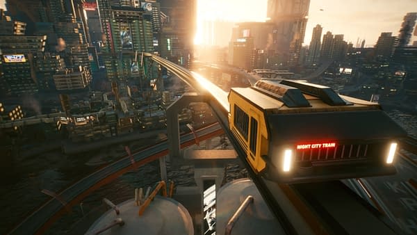 A look at the original non-existence transit system, courtesy of CD Projekt Red.