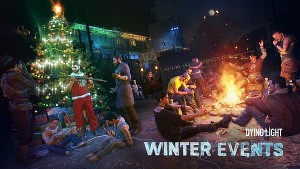 Seasons greetings in the middle of a zombie outbreak in the original Dying Light, courtesy of Techland.