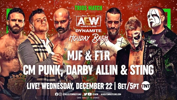 AEW Reveals Plans for Holiday Bash, Battle of the Belts TNT Special