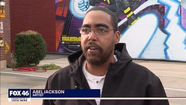 Officia Milestone Murals Of Static & Rocket In Charlotte, North Carlina
