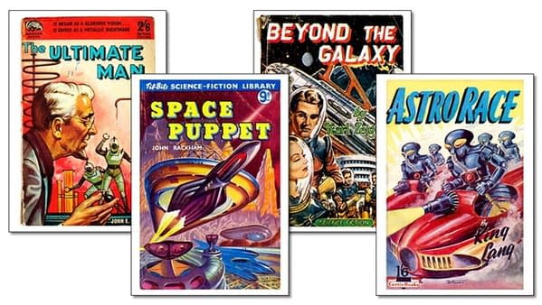 Rian Hughes Surates Sci-Fi Cover Collection