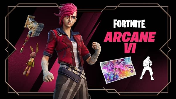 Vi From League Of Legends & Arcane Unleashes Arrives In Fortnite