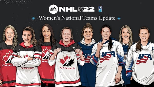 Women's Hockey Teams Have Officially Been Added To NHL 22