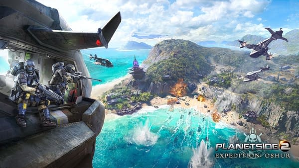 PlanetSide 2 Launches Brand-New Expedition: Oshur Expansion