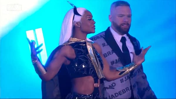 Jade Cargill, Dressed as Storm, Becomes First AEW TBS Champion