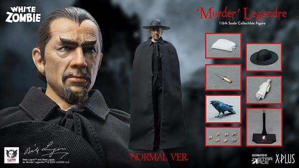 Star Ace Toys Reveals White Zombie Murder Legendre Bela Lugosi Figure